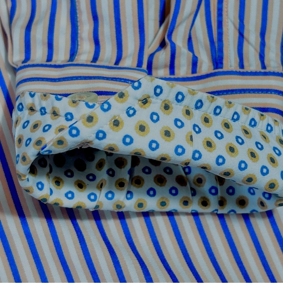 Robert Graham Blue and Pink Dress Shirt - Picture 3 of 11